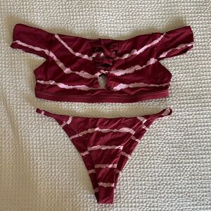 Frankie's Bikinis Tie Dye Bikini set